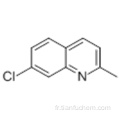 7-chloro-2-méthylquinoléine CAS 4965-33-7